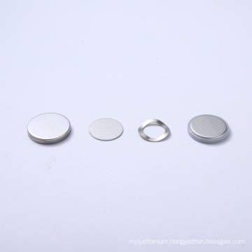 High Purity CR2032 Coin Cell Battery Material Lithium Chip